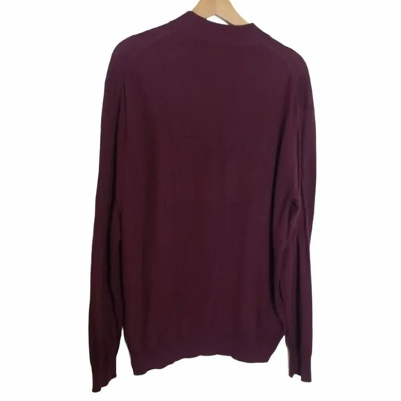 Gruppo Italiano L wine mock turtleneck made in Italy - Picture 2 of 5